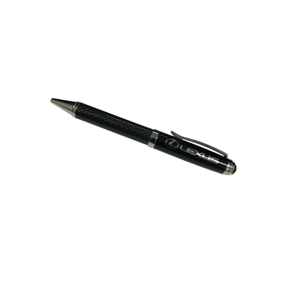 LEXUS Ball Point Pen-Black‎ with Silver Features-Twist to Open-used